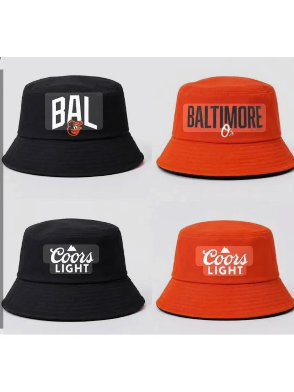*New* Baltimore Orioles 2026 Coors Light Reversible Floppy Hat, OSFM